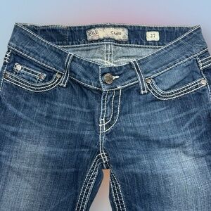 BKE DENIM Women’s 27 STELLA CROP Blue Jeans